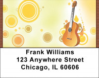 Classic To Rock Guitars Address Labels | LBQBE-72