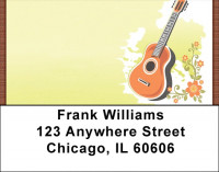 Classic To Rock Guitars Address Labels | LBQBE-72