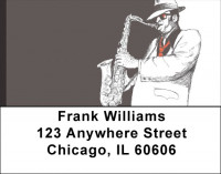 Nights Of Jazz Address Labels | LBQBE-73