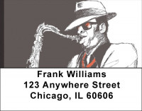Nights Of Jazz Address Labels | LBQBE-73