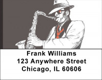 Nights Of Jazz Address Labels | LBQBE-73
