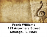 Timeless Sounds Address Labels | LBQBE-78