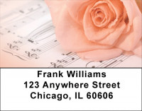 Rose Serenade Address Labels | LBQBE-83