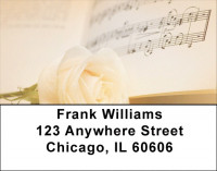 Rose Serenade Address Labels | LBQBE-83