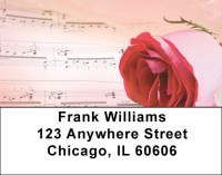 Rose Serenade Address Labels | LBQBE-83