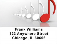 Notes Of Many Colors Address Labels | LBQBE-84