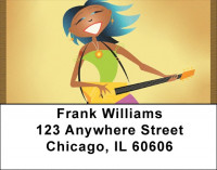 Rock To Rap Address Labels | LBQBE-85