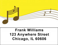 Sunny Notes Address Labels | LBQBE-89