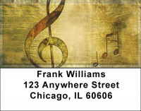 The Magic Of Music Address Labels | LBQBE-90