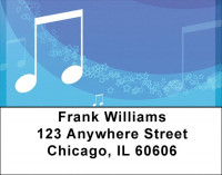 Color Me Musical Address Labels | LBQBE-92