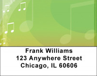 Color Me Musical Address Labels | LBQBE-92