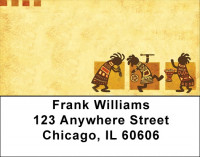 African Tribal Musicians Address Labels | LBQBF-03