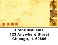 African Tribal Musicians Address Labels | LBQBF-03