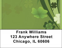 Lucky Clovers Address Labels | LBQBF-22