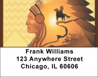 Native American Heritage Address Labels | LBQBF-29