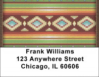 Native American Rugs Address Labels | LBQBF-30