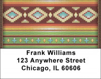Native American Rugs Address Labels | LBQBF-30