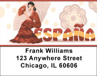 Embrace Spain Address Labels | LBQBF-34