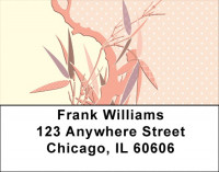 Fabric Colliage Address Labels | LBQBG-31