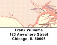 Fabric Colliage Address Labels | LBQBG-31