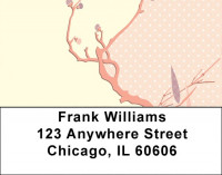 Fabric Colliage Address Labels | LBQBG-31