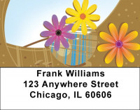 Crazy Daisy Address Labels | LBQBG-40