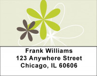 Quiet Retro Address Labels | LBQBG-45
