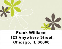 Quiet Retro Address Labels | LBQBG-45