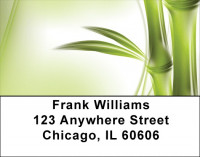 Sheer Bamboo Address Labels | LBQBG-48