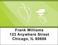 Hints Of Winter Address Labels | LBQBG-53