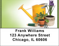 Spring gardening Address Labels | LBQBG-61
