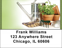 Spring gardening Address Labels | LBQBG-61