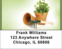 Spring gardening Address Labels | LBQBG-61