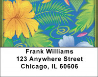 Hot Hawaiian Prints Address Labels | LBQBG-64