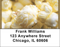Popcorn Planet Address Labels | LBQBH-34