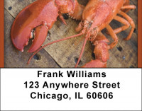 Lobster Fresh Catch Address Labels | LBQBH-35