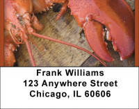 Lobster Fresh Catch Address Labels | LBQBH-35