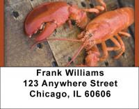 Lobster Fresh Catch Address Labels | LBQBH-35