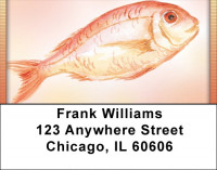 Seafood Lovers Delight Address Labels | LBQBH-36