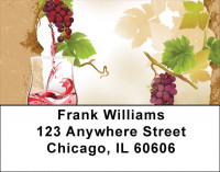 Grape Harvest Address Labels | LBQBH-47