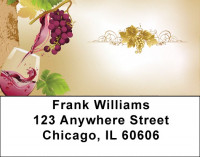 Grape Harvest Address Labels | LBQBH-47