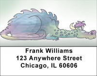 Moods Of A Dragon Address Labels | LBQBH-60