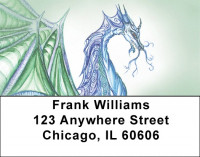Moods Of A Dragon Address Labels | LBQBH-60