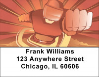Super Heros Address Labels | LBQBH-61