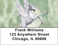 Unicorn In Moonlight Address Labels | LBQBH-63