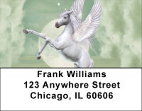 Unicorn In Moonlight Address Labels | LBQBH-63