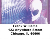 Working With aliens Address Labels | LBQBH-66