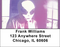 Working With aliens Address Labels | LBQBH-66
