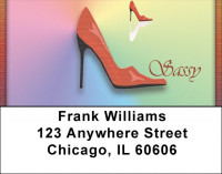 Sassy Sensational Smart Sassy Shoes Address Labels | LBQBH-67