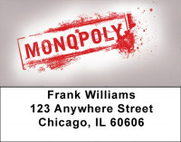Monopoly Address Labels | LBQBH-73